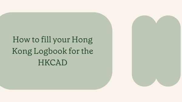 How to Fill in the Hong Kong CAD Logbook (CAD 407): A Complete Guide for Airline Pilots