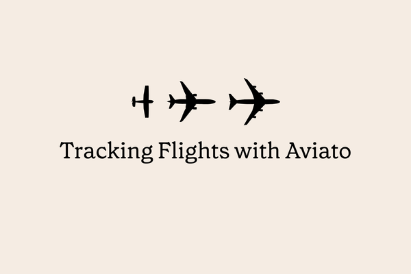 Tracking a flight in Aviato