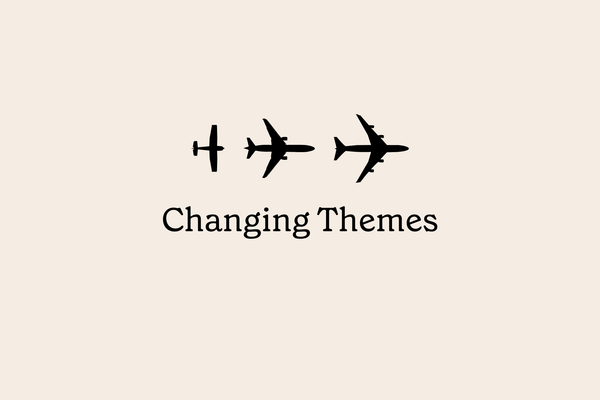 Changing light and dark mode in Aviato